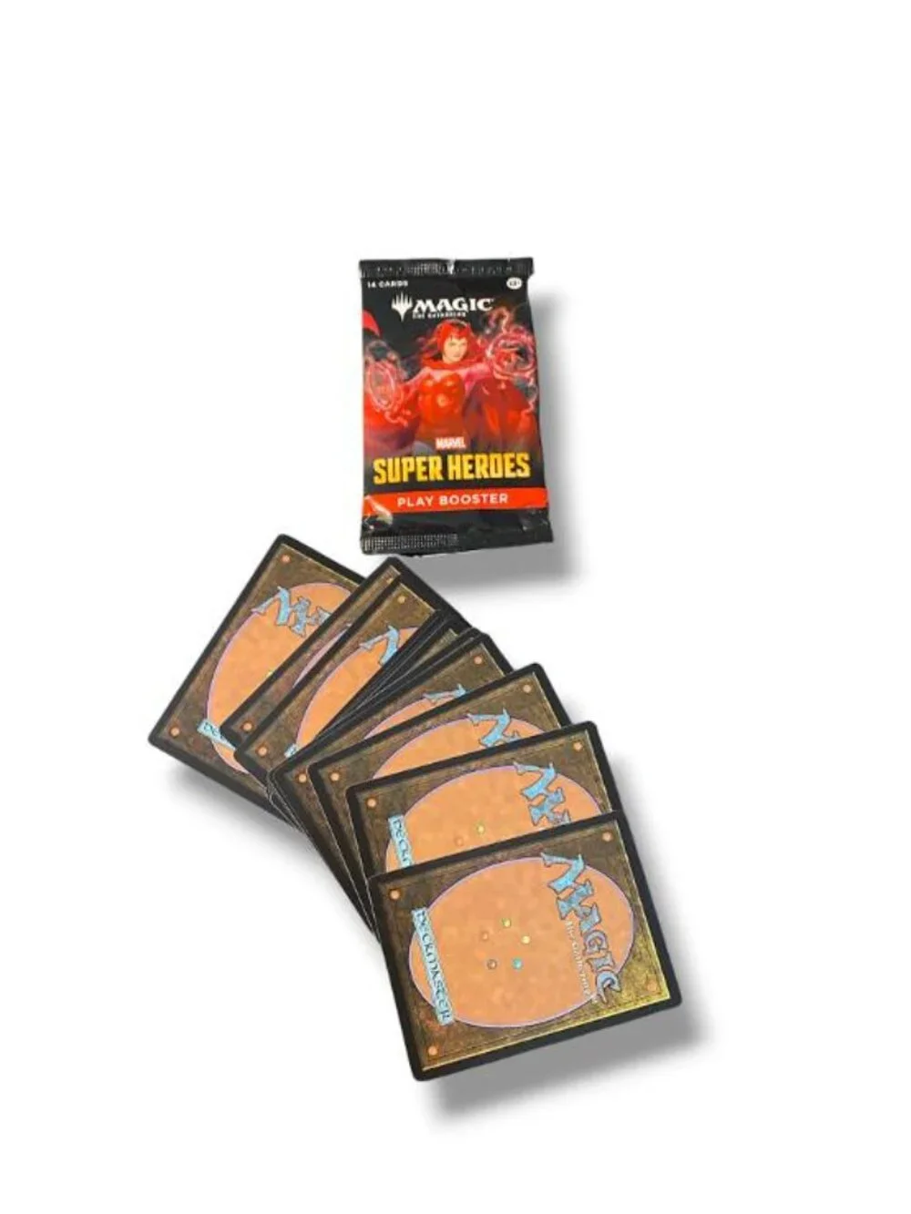 NEW - 13PC Magic the Gathering Marvel WANDA Play Booster Pack - RIPPED